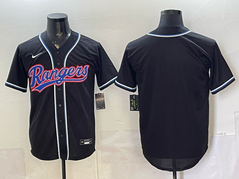 Men Texas Rangers blank black Nike 2026 MLB Jersey 0528003